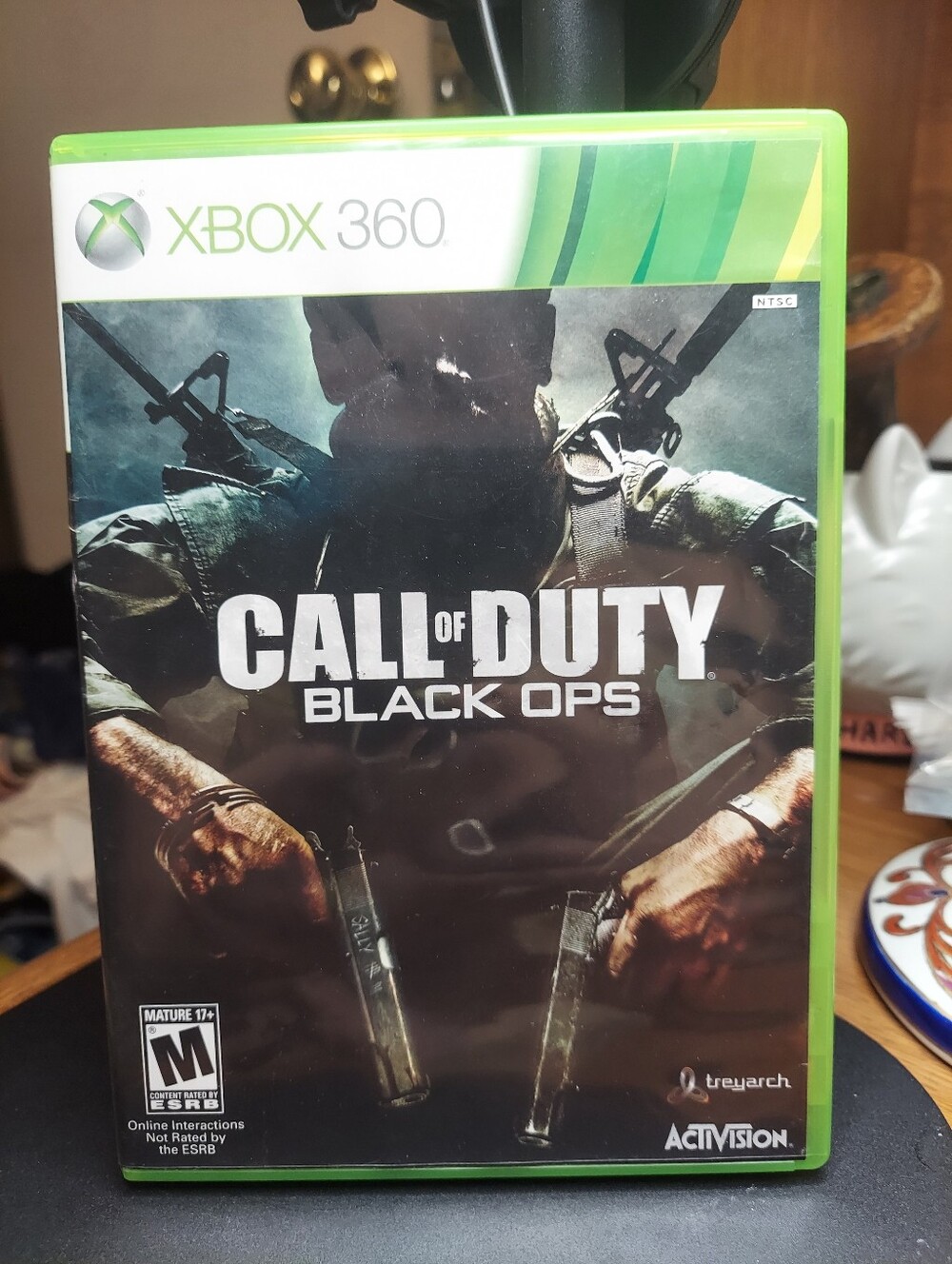 Call of Duty Black Ops Xbox 360 ESRB Rated M For Mature Pre-owned Game